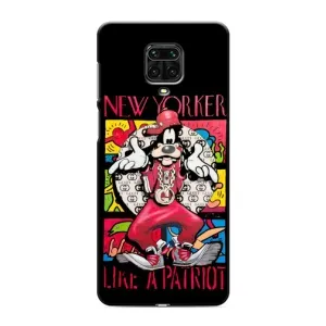 Чохол з принтом «Мультяшний Волк» для Xiaomi Redmi Note 9 Pro Max