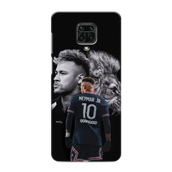Чохол з принтом «Неймар Лев» для Xiaomi Redmi Note 9 Pro Max