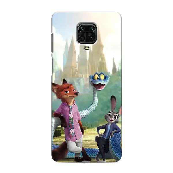 Чехол с принтом «Герои мультфильма Зверополис» для Xiaomi Redmi Note 9 Pro Max Чехол с принтом «Герои мультфильма Зверополис» для Xiaomi Redmi Note 9 Pro Max