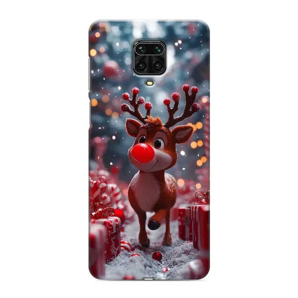Чехол с принтом «Олень среди подарков» для Xiaomi Redmi Note 9 Pro Max