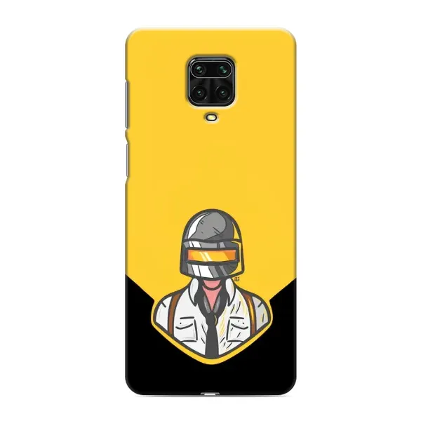 Чохол з принтом «Пабг в шоломі» для Xiaomi Redmi Note 9 Pro Max Чохол з принтом «Пабг в шоломі» для Xiaomi Redmi Note 9 Pro Max