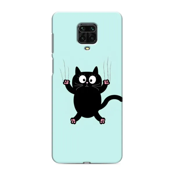 Чохол з принтом «Падаючий кіт» для Xiaomi Redmi Note 9 Pro Max