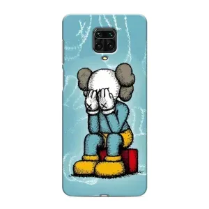 Чохол з принтом «Плач Bearbrick» для Xiaomi Redmi Note 9 Pro Max