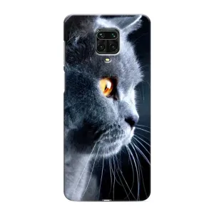 Чохол з принтом «Сірий Кіт» для Xiaomi Redmi Note 9 Pro Max