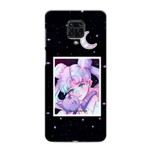 Чохол з принтом «Сейлор Мун» для Xiaomi Redmi Note 9 Pro Max