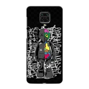 Чохол з принтом «Стиль Bearbrick» для Xiaomi Redmi Note 9 Pro Max