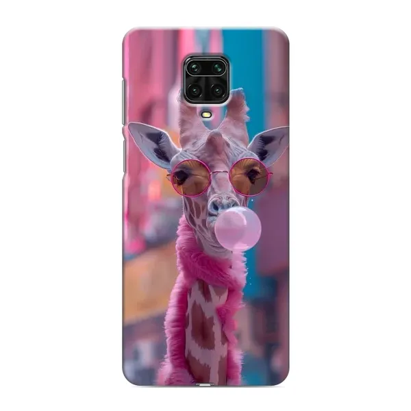 Чохол з принтом «Стильна жирафа» для Xiaomi Redmi Note 9 Pro Max Чохол з принтом «Стильна жирафа» для Xiaomi Redmi Note 9 Pro Max