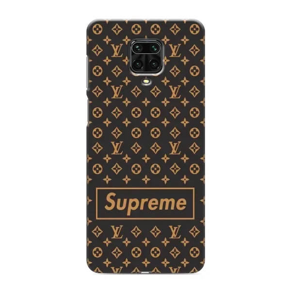 Чохол з принтом «Supreme LV» для Xiaomi Redmi Note 9 Pro Max