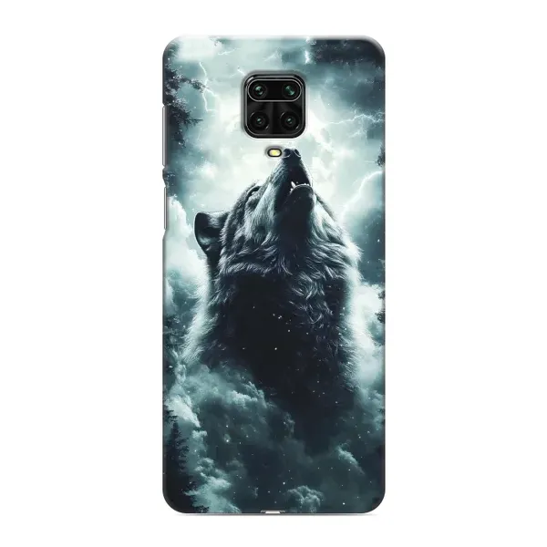 Чохол з принтом «Вовк у хмарах» для Xiaomi Redmi Note 9 Pro Max Чохол з принтом «Вовк у хмарах» для Xiaomi Redmi Note 9 Pro Max