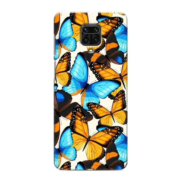 Чохол з принтом «Яскраві метелики» для Xiaomi Redmi Note 9 Pro Max Чохол з принтом «Яскраві метелики» для Xiaomi Redmi Note 9 Pro Max