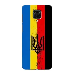 Украинские Чехлы для Xiaomi Redmi Note 9 Pro с картинкой УПА (AlphaPrint) (Флаг УПА)