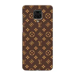 Чехлы Луи Витон для Xiaomi Redmi Note 9 Pro (AlphaPrint - LOUIS VUITTON) (фон LOUIS VUITTON)