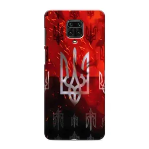 Украинские Чехлы для Xiaomi Redmi Note 9 Pro с картинкой УПА (AlphaPrint) (ГЕРБ УПА)