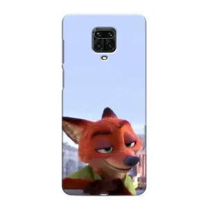 Чехол Зоотрополіс на Xiaomi Redmi Note 9 Pro (Лис Ник)