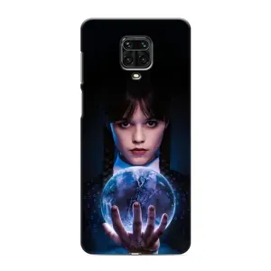 Чехол с дизайном Венздей 2 на Xiaomi Redmi Note 9 Pro (Магическая сфера Уэнздей)