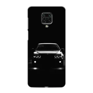 Чохол для Шяомі Рідмі Ноут 9 Про - з принтом БМВ (AlphaPrint) (Машина BMW)