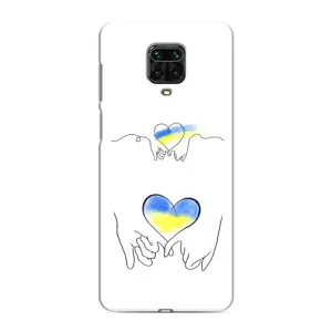 Чехол для Патриота Украины Xiaomi Redmi Note 9 Pro - (AlphaPrint) (Мир Украине)