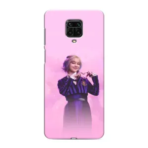 Чехол с дизайном Венздей 2 на Xiaomi Redmi Note 9 Pro (Яркая Энид Уэнздей)