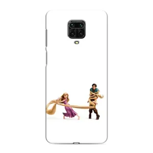 Чехол Рапунцель для Xiaomi Redmi Note 9 Pro (Рапунцель и Флин)