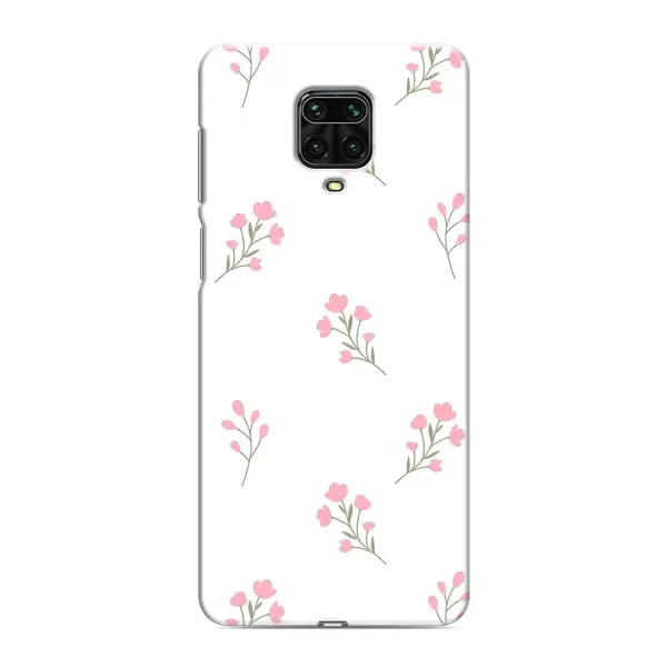 Чехол с принтом «Розовые цветы» для Xiaomi Redmi Note 9 Pro