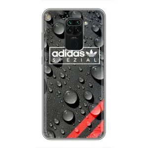 Чехлы Адидас для Xiaomi Redmi Note 9 (AlphaPrint) (Адидас принт)