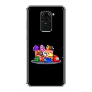 Чохли Амонг Ас для Xiaomi Redmi Note 9 (AlphaPrint) (Амонг-ас)
