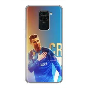 Чехол Криштиану Роналду для Xiaomi Redmi Note 9 (AlphaPrint)