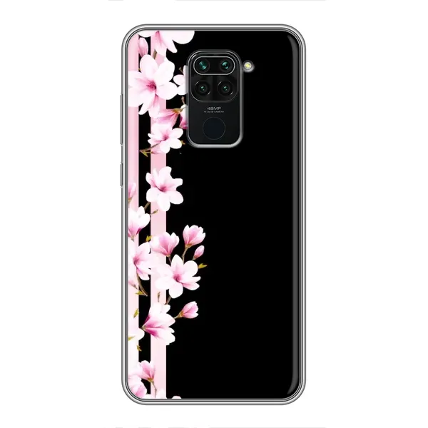 Чохол з принтом «Квіточки» для Xiaomi Redmi Note 9