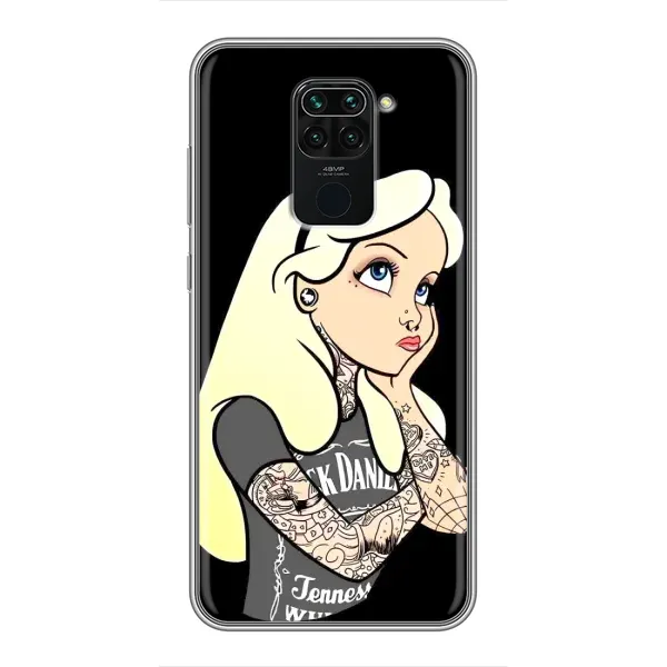 Чохол з принтом «Дівчина в тату» для Xiaomi Redmi Note 9