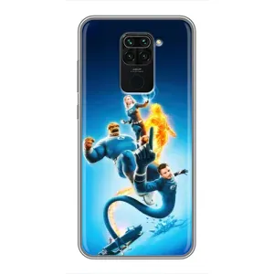 Чохол з принтом Фантастична четвірка для Xiaomi Redmi Note 9 (Герої Фантастична Четвірка)