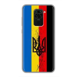 Украинские Чехлы для Xiaomi Redmi Note 9 с картинкой УПА (AlphaPrint) (Прапор УПА)