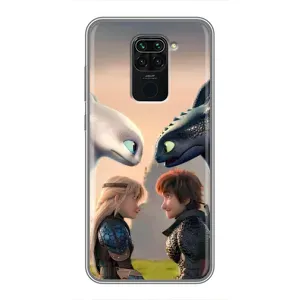 Чохол як приборкати дракона на Xiaomi Redmi Note 9 (Гикавка і Астрід)