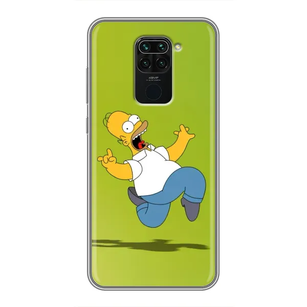 Чохол з принтом «Гомер Сімпсон» для Xiaomi Redmi Note 9