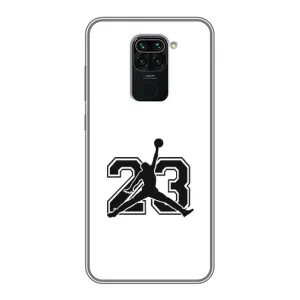 Чехлы для Xiaomi Redmi Note 9 - с картинкой JORDAN (AlphaPrint) (Jordan 23)