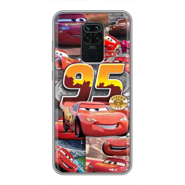 Чохол з принтом «Колаж Блискавка Маквін» для Xiaomi Redmi Note 9