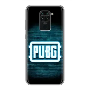 Чеjхол PUBG для Сяомі Редмі Нот 9 (AlphaPrint) (Лого PUBG)