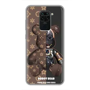 Крутые Чехлы Луи Виттон для Xiaomi Redmi Note 9 (AlphaPrint) (Медведь Луи Витон)