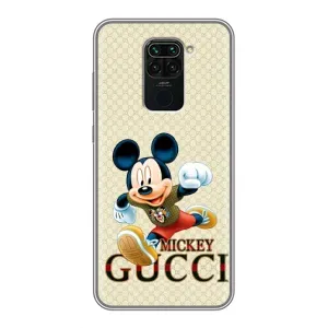Чехол Disney Mouse Xiaomi Redmi Note 9 (PREMIUMPrint) (Mikki Gucci)