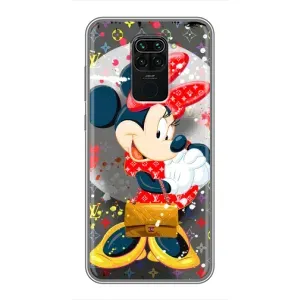 Чехол Disney Mouse Xiaomi Redmi Note 9 (PREMIUMPrint) (Minni с бантиком)