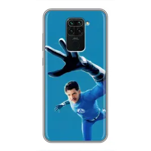 Чохол з принтом Фантастична четвірка для Xiaomi Redmi Note 9 (Містер Фантастік супергерой)