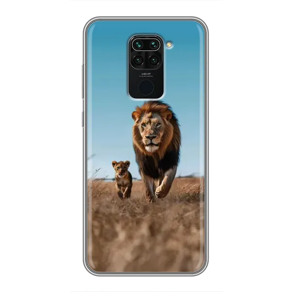 Чохол з принтом «Мусафа та Сімба» для Xiaomi Redmi Note 9