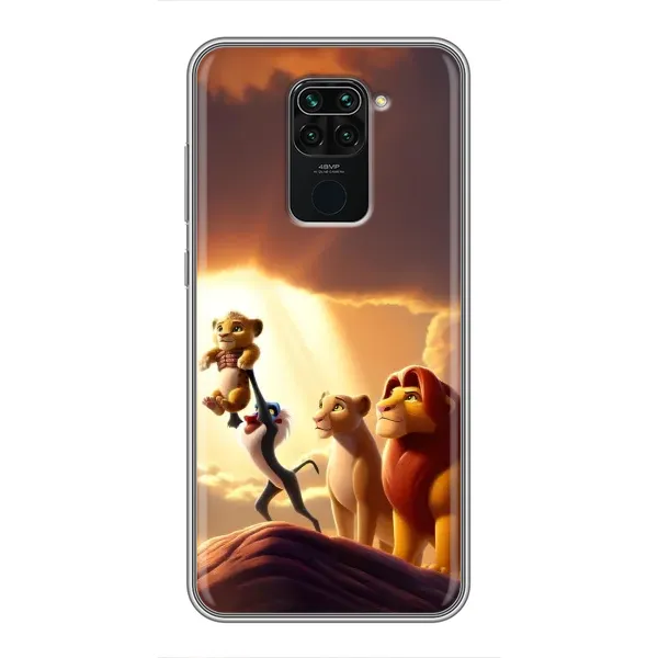 Чохол з принтом «Сімба на презентації» для Xiaomi Redmi Note 9