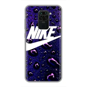 Чехол для Xiaomi Redmi Note 9 - с принтом Найк (AlphaPrint) (Найк принт)