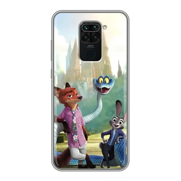 Чохол з принтом «Герої мультфільму Зоотрополіс» для Xiaomi Redmi Note 9 Чохол з принтом «Герої мультфільму Зоотрополіс» для Xiaomi Redmi Note 9