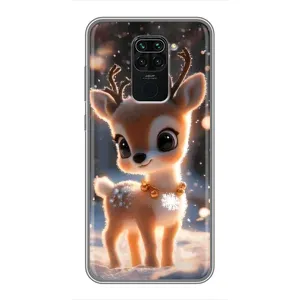 Чехол с принтом «Олененок» для Xiaomi Redmi Note 9
