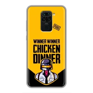 Чеjхол PUBG для Сяомі Редмі Нот 9 (AlphaPrint) (Pubg шолом)