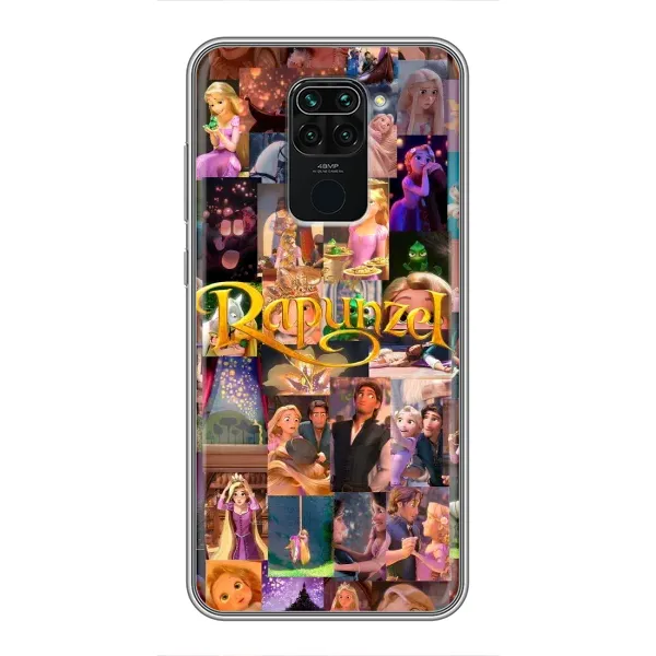 Чохол з принтом «Колаж Рапунцель» для Xiaomi Redmi Note 9 Чохол з принтом «Колаж Рапунцель» для Xiaomi Redmi Note 9