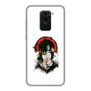Чехлы на тему: Итачи Учиха для Xiaomi Redmi Note 9 (AlphaPrint)