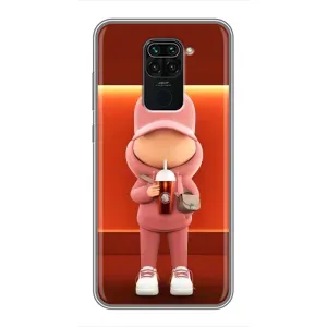 Крутые Чехлы Луи Виттон для Xiaomi Redmi Note 9 (AlphaPrint) (С Кофе)