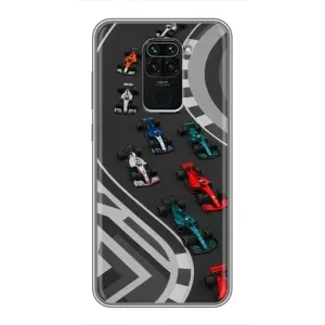 Чохол Формула1 на Xiaomi Redmi Note 9 (Траса Ф1)